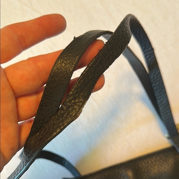 Calvin Klein Black Tote with Gold Chain Detail - Picture 7 of 8
